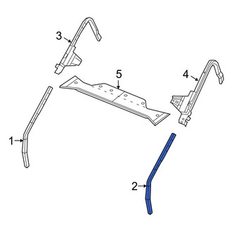 Jeep OE - Front Left Roll Bar