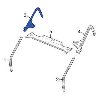 Jeep OE - Rear Right Roll Bar