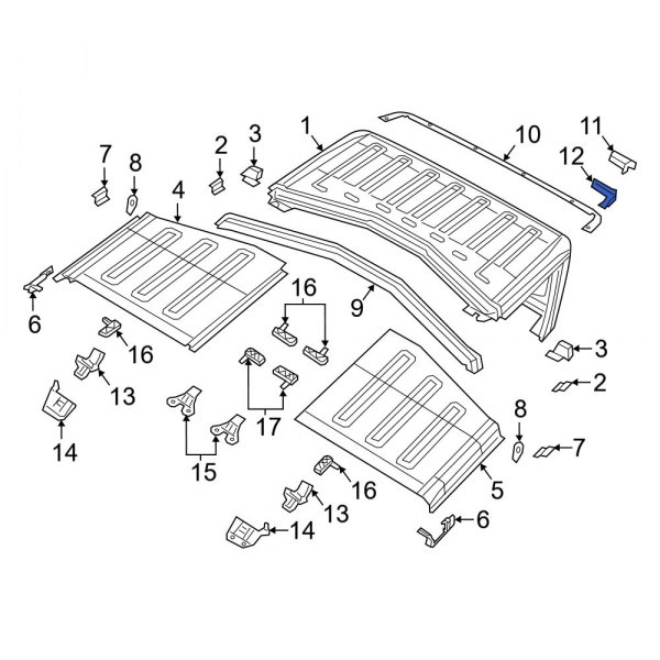 Convertible Top Retainer