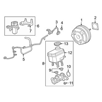 Jeep OE - Cab - Components on Dash Panel