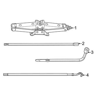 Jeep OE - Cab - Jack & Components