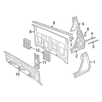 Jeep OE - Cab - Back Panel