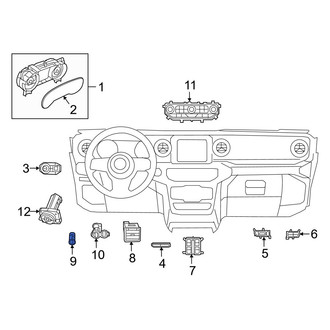 Jeep OE - Front 12 Volt Accessory Power Outlet
