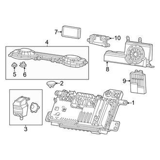 Jeep OE - Instrument Panel - Sound System