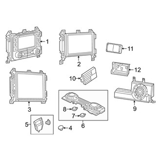 Jeep OE - Instrument Panel - Sound System