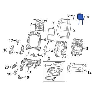 Jeep OE - Front Left Headrest