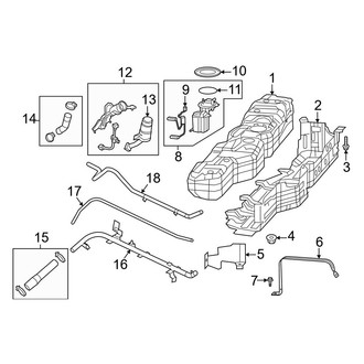 Jeep OE - Fuel System Components