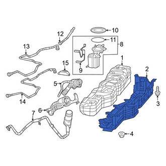 Jeep OE - Fuel Tank Skid Plate