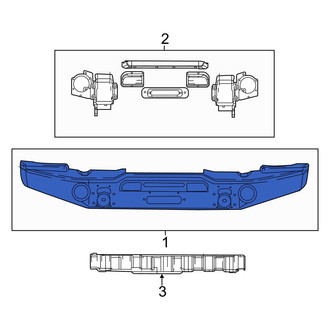 Jeep OE - Front Bumper Face Bar