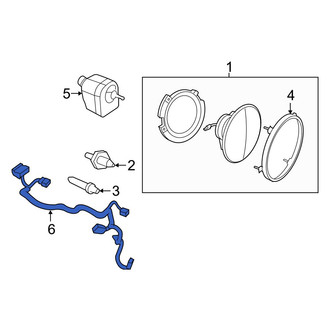 Jeep OE - Front Headlight Wiring Harness