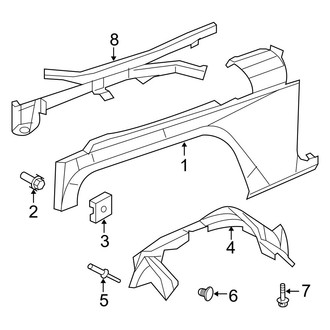 Jeep OE - Fender & Components