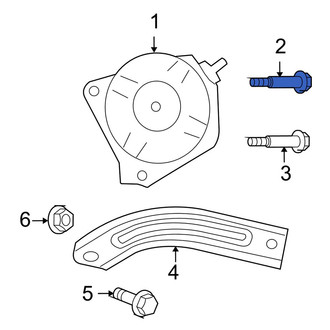 Jeep OE - Belt Tensioner Bolt
