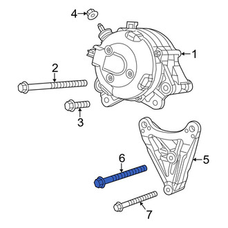 Jeep OE - Alternator Bracket Bolt