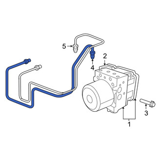Jeep OE - Brake Hydraulic Line