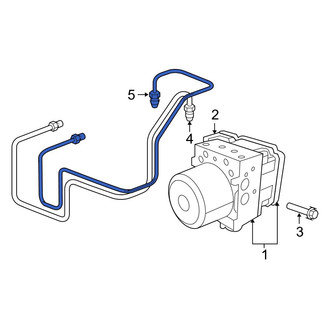 Jeep OE - Brake Hydraulic Line