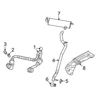 2008 Jeep Wrangler OEM Exhaust Parts | Systems, Tips — 