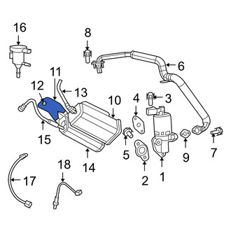 Jeep OE - Vapor Canister Bracket