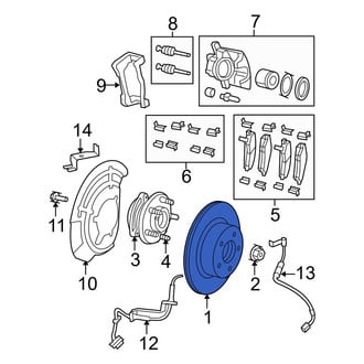 Jeep OE - Front Disc Brake Rotor