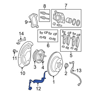 Jeep OE - Front ABS Wheel Speed Sensor