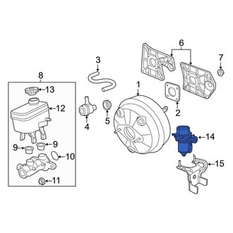 Jeep OE - Power Brake Booster Vacuum Pump