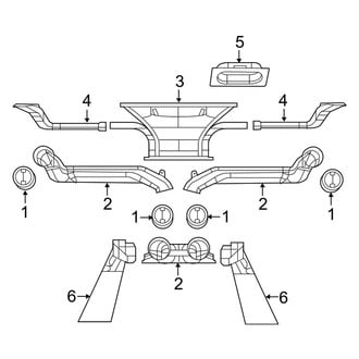 Jeep OE - Instrument Panel - Ducts