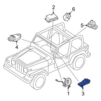 Jeep OE - Air Bag Control Module