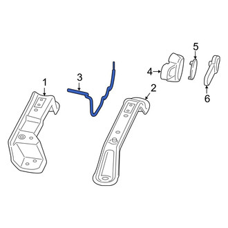 Jeep OE - Left Seat Track Adjust Mechanism