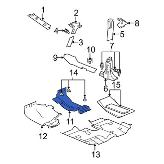 Jeep OE - Front Right Floor Carpet