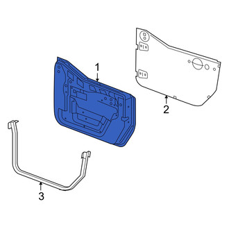 Jeep OE - Front Left Door Shell