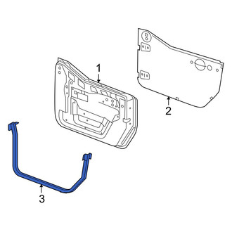 Jeep OE - Front Left Door Seal