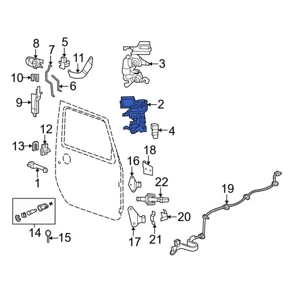 Door Latch Assembly