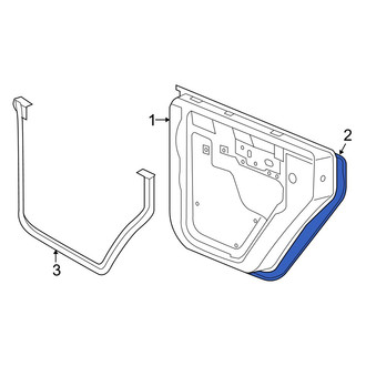 Jeep OE - Center Left Outer Door Outer Panel