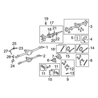 Jeep OE - Differential Pinion Shaft Lock Bolt