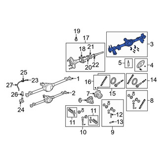 Jeep OE - Rear Differential Housing