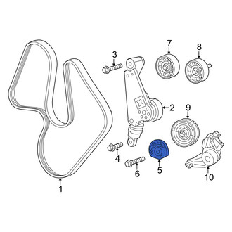 Jeep OE - Belt Tensioner Bracket