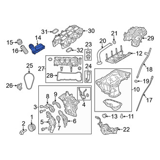 Jeep OE - Engine Oil Filter Housing