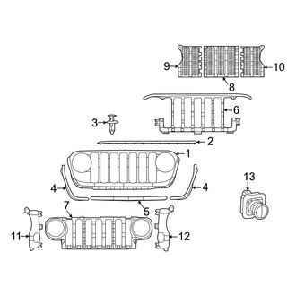Jeep OE - Grille & Components