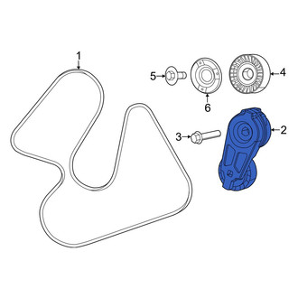 Jeep OE - Accessory Drive Belt Tensioner Assembly