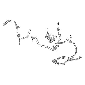 Jeep OE - Cooling - Trans Oil Cooler (Unlimited Sahara 4xe)