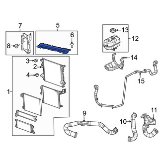 Jeep OE - Upper Radiator Air Seal