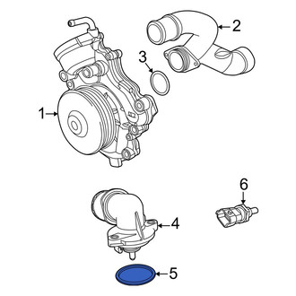 Jeep OE - Engine Coolant Thermostat Seal
