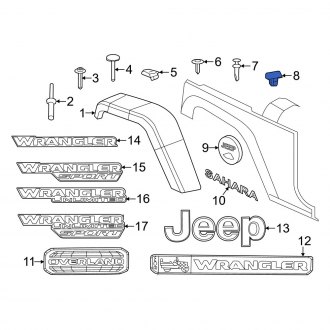 Jeep Gladiator OEM Fenders | Factory Front & Rear Fenders — CARiD.com