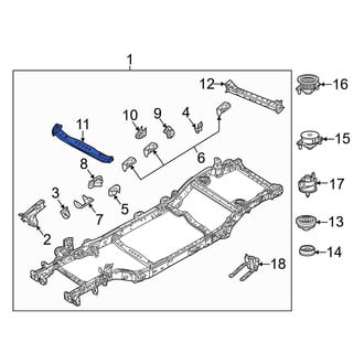 Jeep OE - Transmission Crossmember