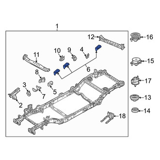 Jeep OE - Body B-Pillar Bracket