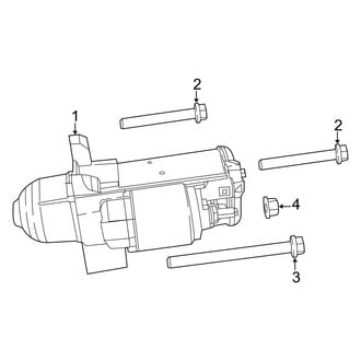 Jeep OE - Electrical - Starter (2.0L)