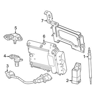 Jeep OE - Electrical - Ignition System (Unlimited Rubicon / Unlimited Sahara / Unlimited Sport / Unlimited Sport S 3.0L)