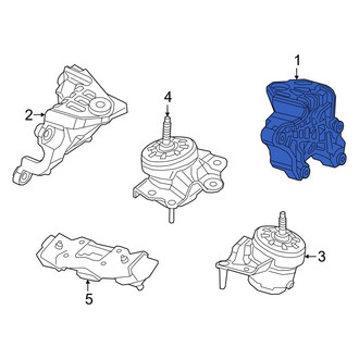 Jeep OE - Right Engine Mount Bracket