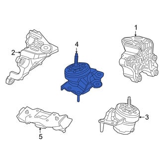 Jeep OE - Left Engine Mount