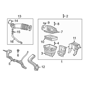 Jeep OE - Engine - Air Intake (3.0L)