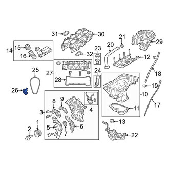 Jeep OE - Engine Timing Chain Tensioner